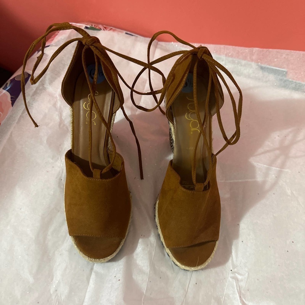 SUGAR espadrille heels
